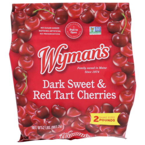 Wildbrine Dark Sweet & Red Tart Cherries - 2 Pound Image 1 of 4