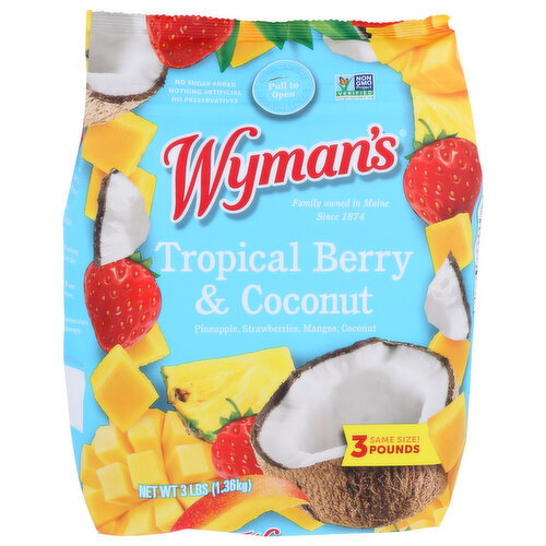 Wyman's Tropical Berry & Coconut - 3 Pound Image 1 of 2