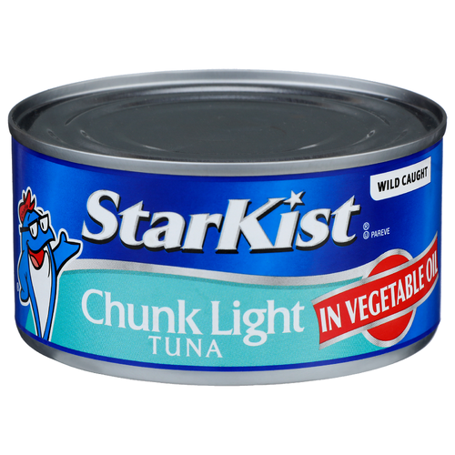 Starkist In Vegetable Oil Chunk Light Tuna - 12 Ounce