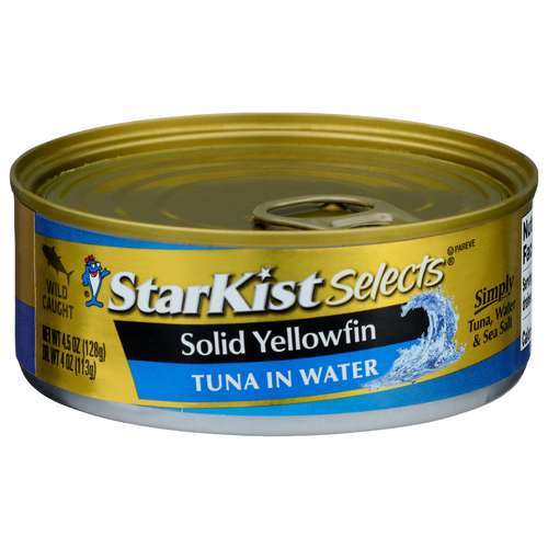 Starkist Selects Tuna In Water Solid Waterfin - 4.5 Ounce