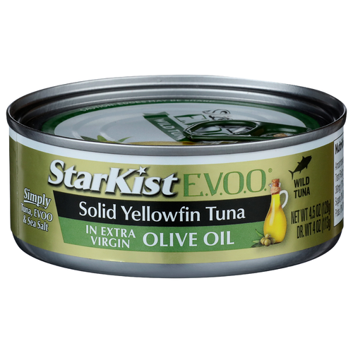 Starkist E.v.o.o. In Extra Virgin Olive Oil E.v.o.o. Solid Yellowfin Tuna - 4.5 Ounce