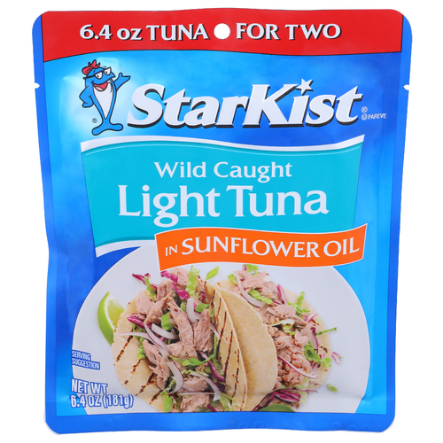 Starkist In Sunflower Oil Light Tuna - 3.2 Ounce - 2 Count