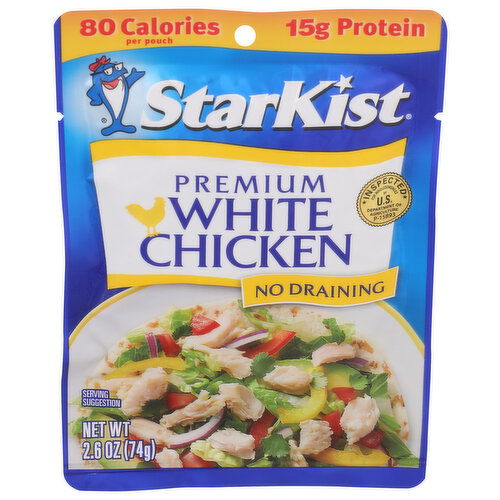Starkist Premium White Chicken - 2.6 Ounce