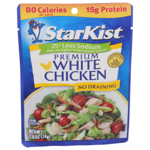 Starkist Premium White Chicken - 2.6 Ounce