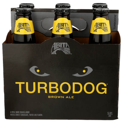 Abita Brown Ale Turbodog - 12 Fluid Ounce - 6 Count