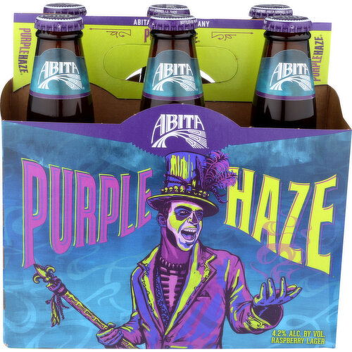 Abita Purple Haze 6pk Bottles - 12 Fluid Ounce - 6 Count