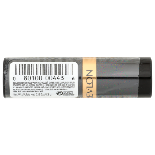 Revlon Super Lustrous Creme 525 Wine With Everything Lipstick - 0.15 Ounce