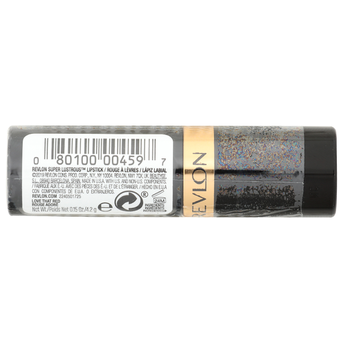 Revlon Super Lustrous Creme 725 Love That Red Lipstick - 0.15 Ounce