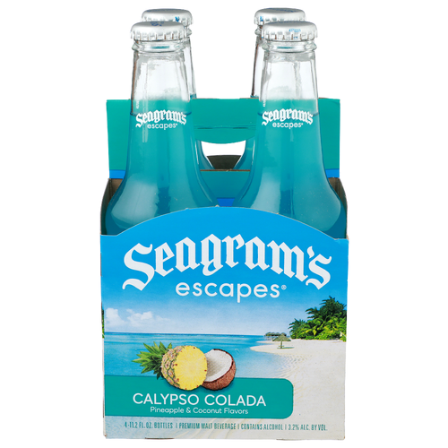 Seagram's Escapes Calypso Colada Premium Malt Beverage - 11.2 Fluid Ounce - 4 Count