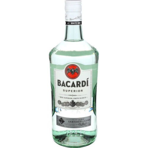 Bacardi White Rum - 1.75 Liter