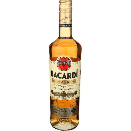 Bacardi Gold Rum - 750 ml