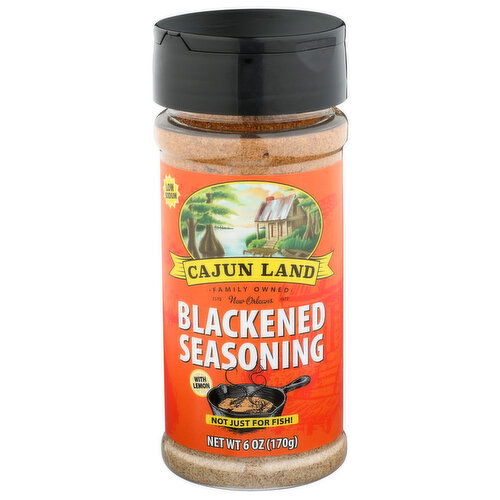 Cajun Land Blackened Seasoning - 6 Ounce