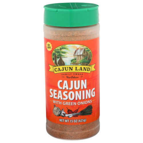 Cajun Land Seasoning - 15 Ounce