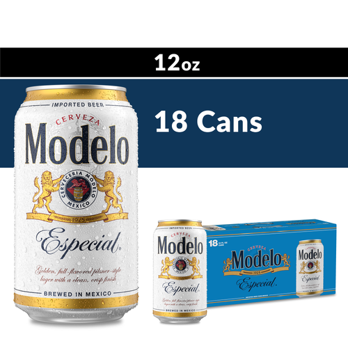Modelo Especial Mexican Lager Import Beer - 216 Fluid Ounce
