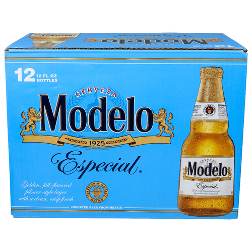 Modelo Especial Beer - 12 Fluid Ounce - 12 Count
