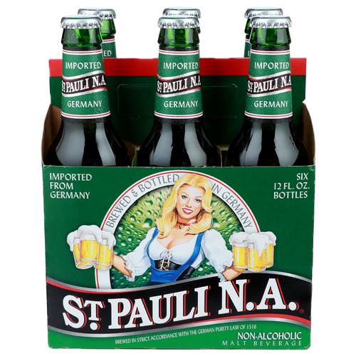 ST. Pauli N.A. Malt Beverage - 6 Count Image 1 of 2