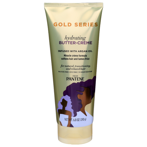 Pantene Gold Series Infused With Argan Oil Hydrating Butter-Creme - 6.8 Ounce
