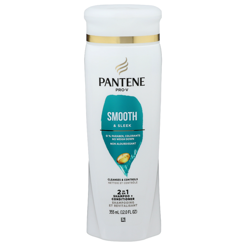 Pantene Pro-V Smooth & Sleek 1 Shampoo + Conditioner - 355 ml