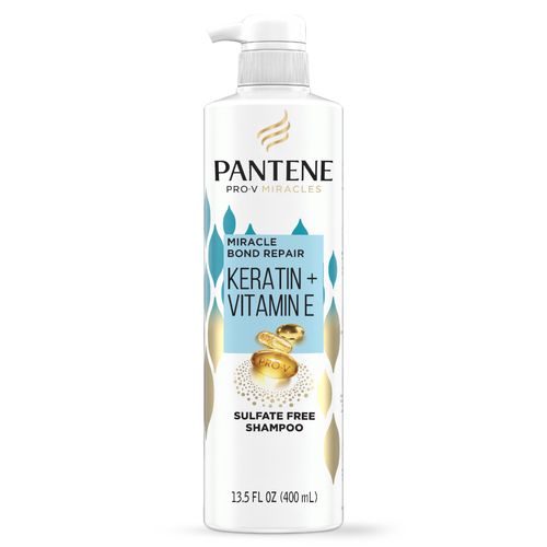 Pantene Pro-V Miracles Bond Repair Keratin + Vitamin E Sulfate-Free Shampoo - 13.5 Ounce