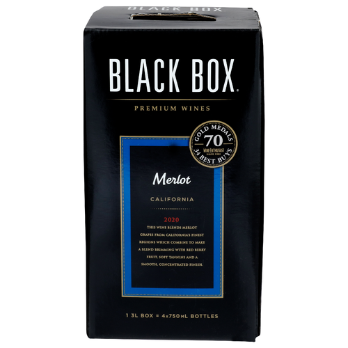 Black Box Merlot Premium Wines - 3 Liter - 1 Count