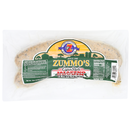 Zummo's Cajun Jalapeno Boudin - 12 Ounce