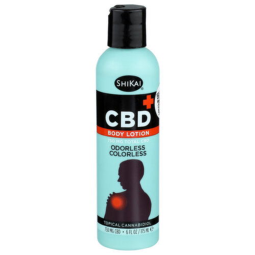 Shikai Cbd Body Lotion - 6 Fluid Ounce - 1 Count