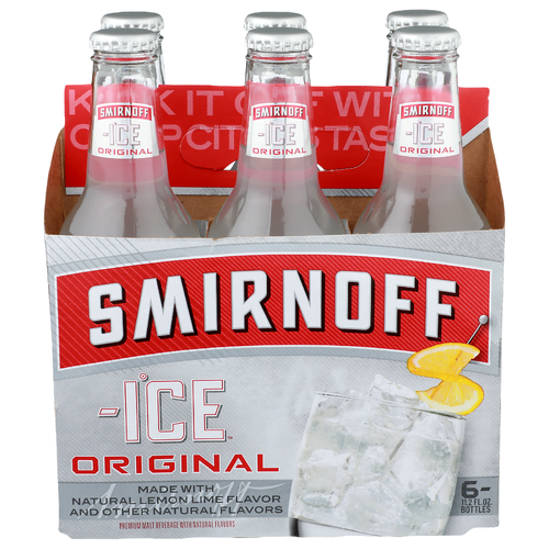 Smirnoff Ice Original Premium Malt Beverage - 11.2 Fluid Ounce - 6 Count