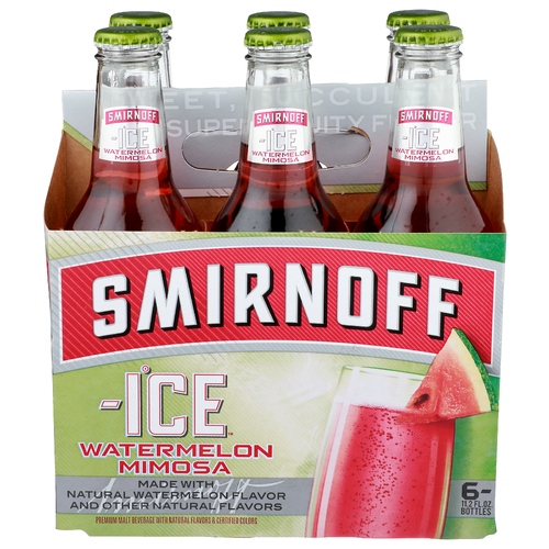 Smirnoff Ice Watermelon Mimosa - 11.2 Fluid Ounce - 6 Count