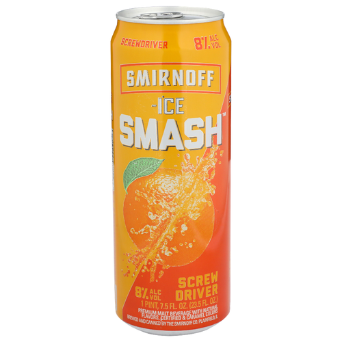 Smirnoff Ice Smash Screw Driver - 23.5 Fluid Ounce - 1 Count