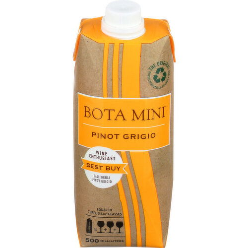 Bota Mini California Pinot Grigio - 500 ml