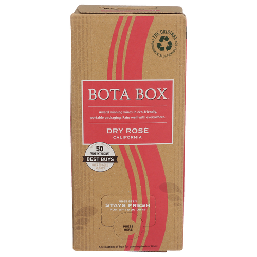 Bota Box California Dry Rose Wine - 3 Liter