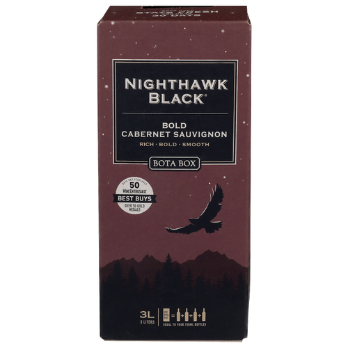 Nighthawk Black Bold Cabernet Sauvignon - 3 Liter