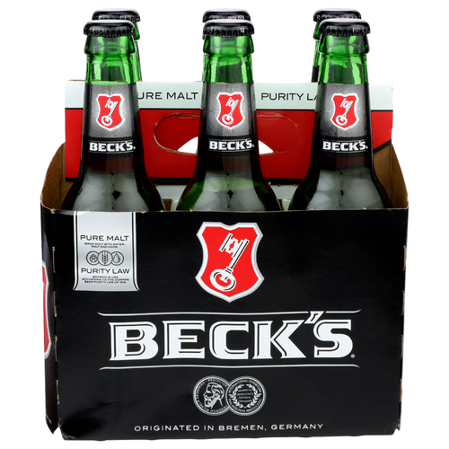 Beck's Beer - 12 Fluid Ounce - 6 Count