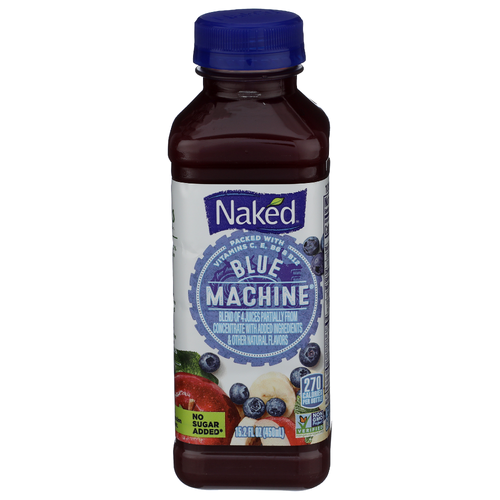 NAKED Blue Smoothie Drink Boosted Machine® - 15.2 Fluid Ounce