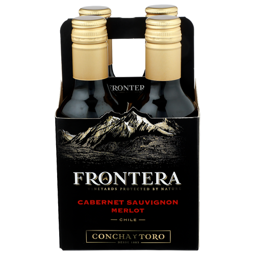 Frontera Cabernet Sauvignon Merlot Wine - 4 Count