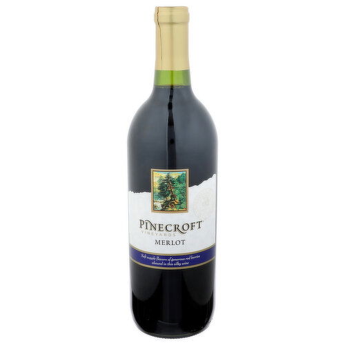 Pinecroft Vineyards Merlot - 750 ml