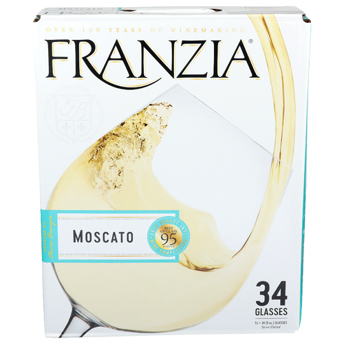 Franzia Moscato Wine - 0.147 Liter - 34 Count