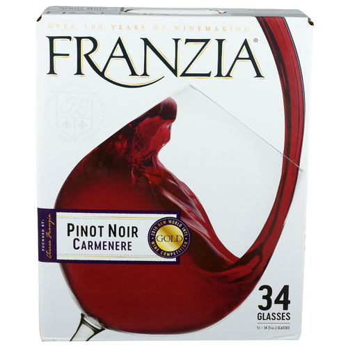 Franzia Pinot Noir Carmenere - 0.147 Liter - 34 Count Image 1 of 2