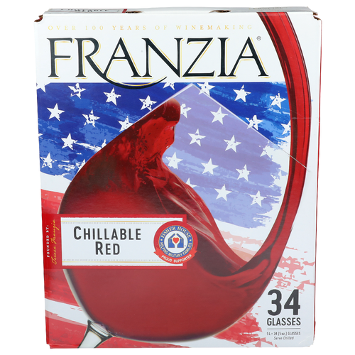 Franzia Chillable Red - 0.147 Ounce - 34 Count