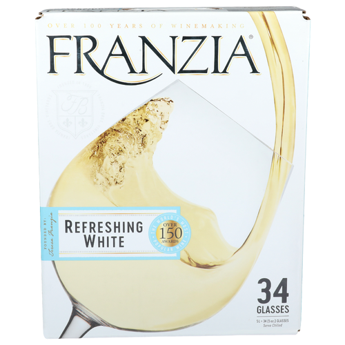 Franzia Refreshing White - 0.147 Liter - 34 Count