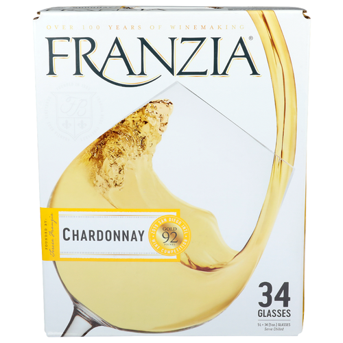 Franzia Chardonnay - 0.147 Liter - 34 Count
