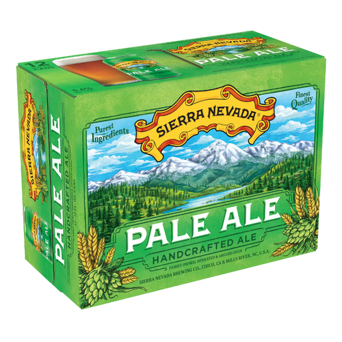 Sierra Nevada Pale Ale 12 Pack Cans - 12 Fluid Ounce - 12 Count