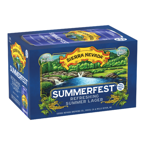 Sierra Nevada Seasonal Craft Beer 6 Pack Cans - 12 Fluid Ounce - 6 Count