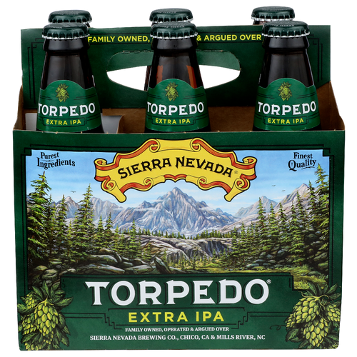 Sierra Nevada Torpedo Extra Ipa - 12 Fluid Ounce - 6 Count