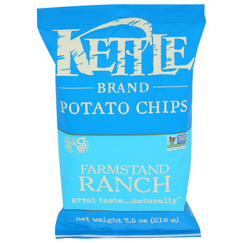 Kettle Farmstand Ranch Cooked Potato Chips - 7.5 Ounce
