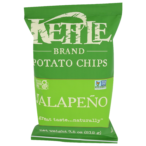 Kettle Jalapeno Cooked Potato Chips - 7.5 Ounce