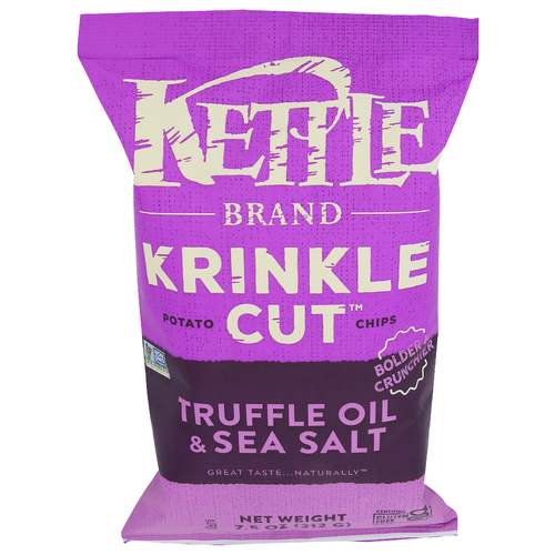 Kettle Truffle Sea Salt Cooked Potato Chips - 7.5 Ounce