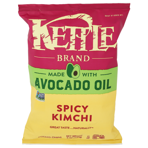 Kettle Brand Spicy Kimchi Fried Potato Chip - 6 Ounce Image 1 of 4