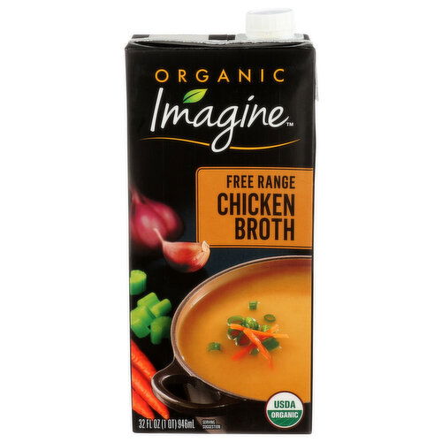 Imagine Broth Chicken Free Range - 32 Fluid Ounce
