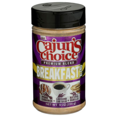 CAJUN's Choice Breakfast Blend Seasoning - 9 Ounce
